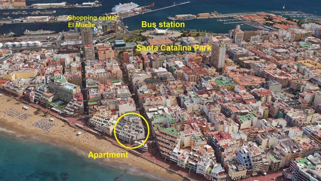 Marsin Playa 408 Vivienda Vacacional Las Palmas de Gran Canaria Exteriör bild